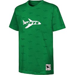 Mitchell & Ness Youth New York Jets All-Over Print Green T-Shirt