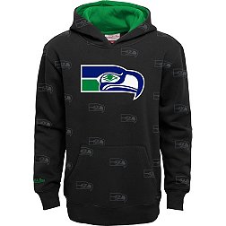 Mitchell & Ness Youth Seattle Seahawks All-Over Print Pullover Hoodie