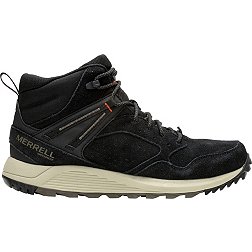 Merrell Men's Wildwood Mid Leather Waterproof Hiking Boots