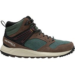 Merrell Men's Wildwood Mid Leather Waterproof Hiking Boots