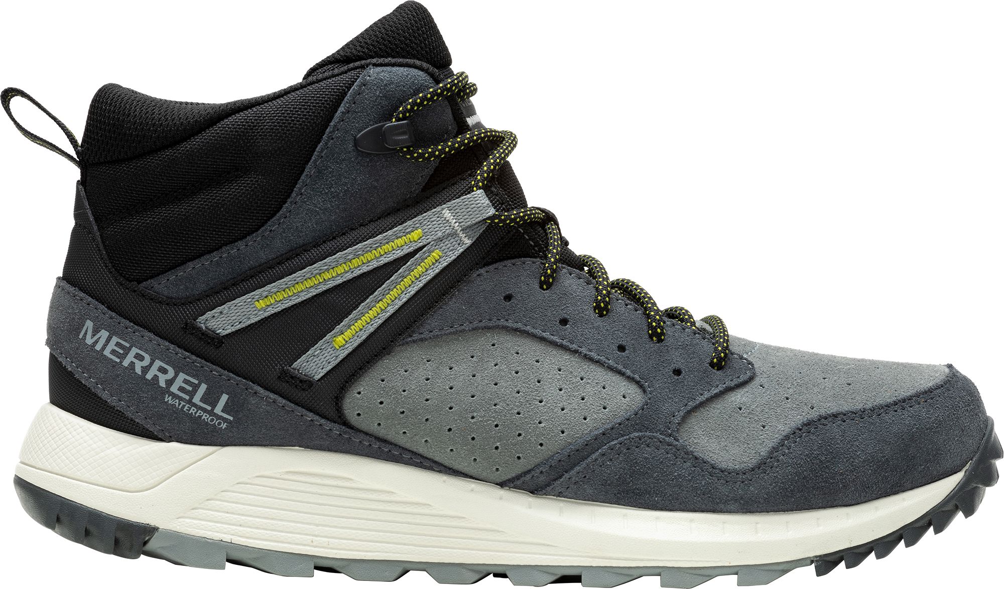 Merrell Men's Wildwood Mid Leather Waterproof Hiking Boots