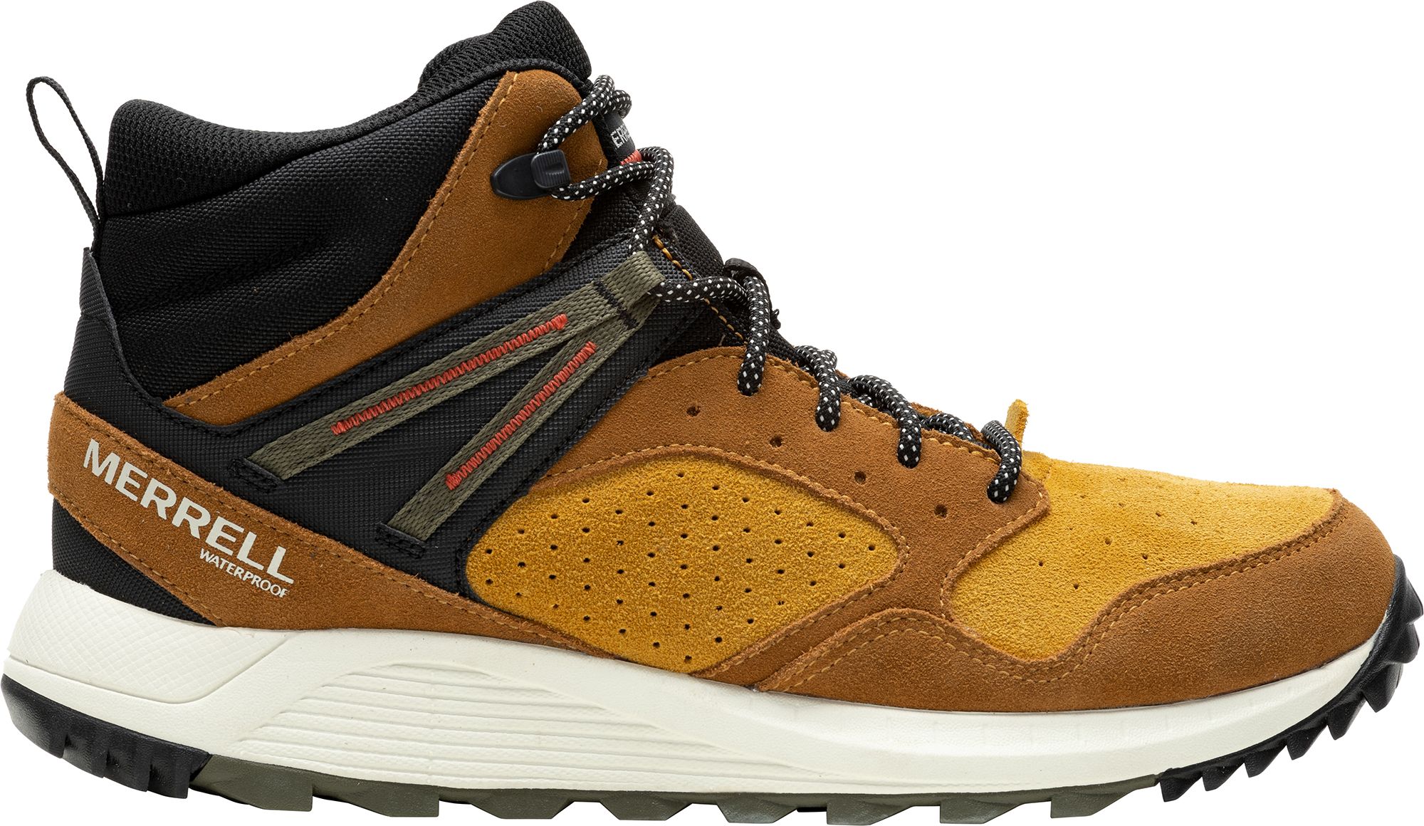 Merrell Men's Wildwood Mid Leather Waterproof Hiking Boots