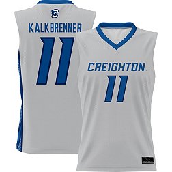 ProSphere Men's Creighton Bluejays #11 Grey Ryan Kalkbrenner Alternate Full Sublimated Basketball Jersey