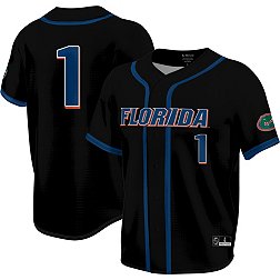 ProSphere Men's Florida Gators #1 Black Alternate Baseball Jersey