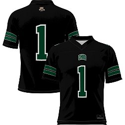 Prosphere Men's Ohio Bobcats #1 Black Full Sublimated Home Jersey