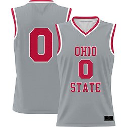 ProSphere Men's Ohio State Buckeyes #0 Gray Alternate Full Sublimated Basketball Jersey
