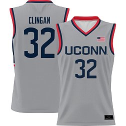 ProSphere Youth UConn Huskies #32 Grey Donovan Clingan Alternate Full Sublimated Basketball Jersey