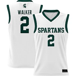 Prosphere Youth Michigan State Spartans #2 White Tyson Walker Full Sublimated Basketball Jersey