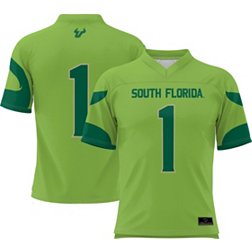 ProSphere Men's South Florida Bulls #1 Green Full Sublimated Football Jersey