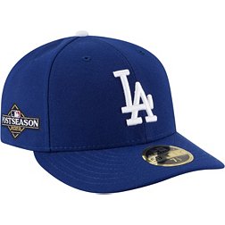 New Era Men's Los Angeles Dodgers Blue 9Fifty Headline Adjustable Hat