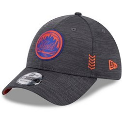 New Era Adult New York Mets Grey 39Thirty Stretch Fit Hat