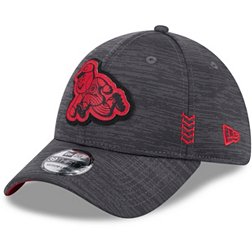 New Era Adult Cincinnati Reds Grey 39Thirty Stretch Fit Hat