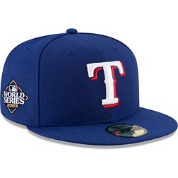 New Era Adult 2023 World Series Bound Texas Rangers Game Side Patch 59Fifty Fitted Hat
