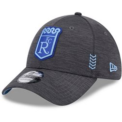 New Era Adult Kansas City Royals Grey 39Thirty Stretch Fit Hat