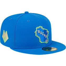 New Era Adult 2023-24 City Edition Milwaukee Bucks Atlernate 59Fifty Hat