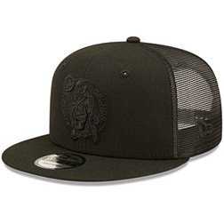New Era Boston Celtics Black 9Fifty Trucker Hat