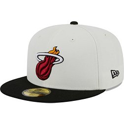 New Era Miami Heat Black 59Fifty Retro Adjustable Hat
