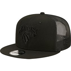 New Era New York Knicks Black 9Fifty Trucker Hat