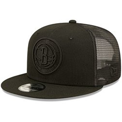 New Era Brooklyn Nets Black 9Fifty Trucker Hat