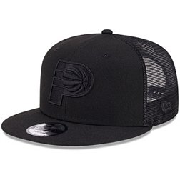 New Era Indiana Pacers Black 9Fifty Trucker Hat
