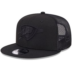 New Era Oklahoma City Thunder Black 9Fifty Trucker Hat