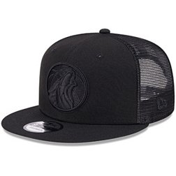New Era Minnesota Timberwolves Black 9Fifty Trucker Hat