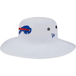New Era Men's Buffalo Bills Training Camp White Panama Bucket Hat