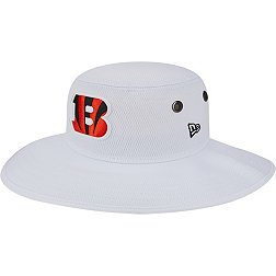 New Era Men's Cincinnati Bengals Training Camp White Panama Bucket Hat