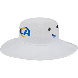New Era Men's Los Angeles Rams Training Camp White Panama Bucket Hat