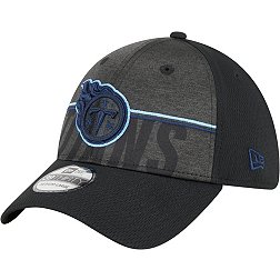 New Era Men's Tennessee Titans Training Camp Black 39Thirty Stretch Fit Hat