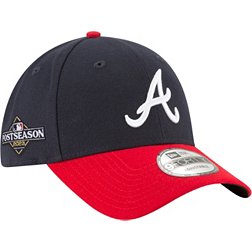 New Era Youth 2023 Postseason Atlanta Braves Navy 9Forty Adjustable Hat