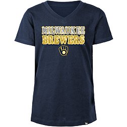 Mlb Milwaukee Brewers Boys' Long Sleeve Twofer Poly Hooded