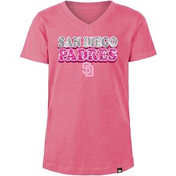 New Era Girl's San Diego Padres Pink T-Shirt
