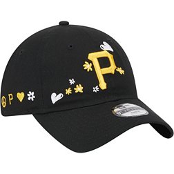 New Era Girls' Pittsburgh Pirates Black 9Twenty Adjustable Hat