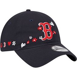 New Era Girls' Boston Red Sox Navy 9Twenty Adjustable Hat