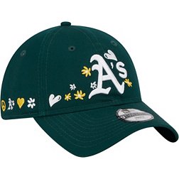 New Era Girls' Oakland Athletics Dark Green 9Twenty Adjustable Hat