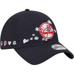 New Era Girls' New York Yankees Navy 9Twenty Adjustable Hat
