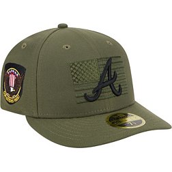 New Era Men's Armed Forces Day 2023 Atlanta Braves Olive Low Profile 59Fifty Fitted Hat