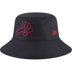 New Era Men's Atlanta Braves Navy 2023 Batting Practice Bucket Hat