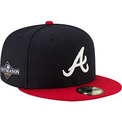 New Era Men's 2023 Postseason Atlanta Braves Navy 59Fifty Hat
