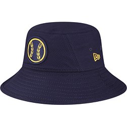 New Era Men's Milwaukee Brewers Navy 2023 Batting Practice Bucket Hat