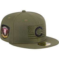 New Era Men's Armed Forces Day 2023 Chicago Cubs Olive 59Fifty Fitted Hat