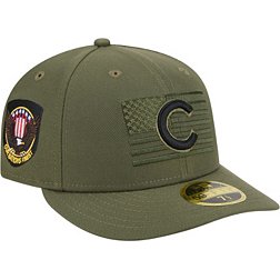 New Era Men's Armed Forces Day 2023 Chicago Cubs Olive Low Profile 59Fifty Fitted Hat
