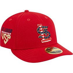 New Era Men's Fourth of July '23 St. Louis Cardinals Red Low Profile 9Fifty Fitted Hat