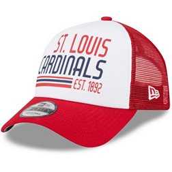 New Era Men's St. Louis Cardinals Red Stacked 9Forty Adjustable Hat