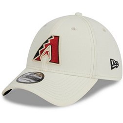 New Era Men's Arizona Diamondbacks White Classic 39Thirty Stretch Fit Hat