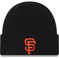 New Era Men's San Francisco Giants Orange Knit Prime Hat