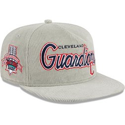 New Era Men's Cleveland Indians Golfer Gray Hat