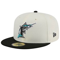 New Era Adult Miami Marlins Teal Evergreen 59Fifty Fitted Hat