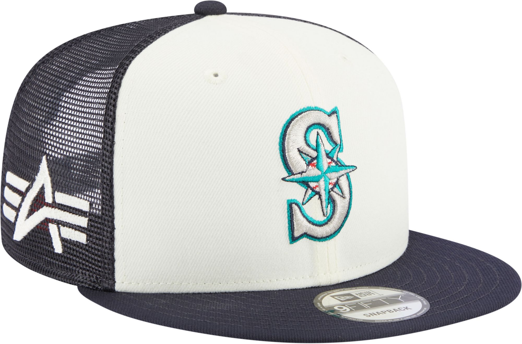 Men's Seattle Mariners '47 Royal/White Cooperstown Collection Retro Contra  Hitch Snapback Hat